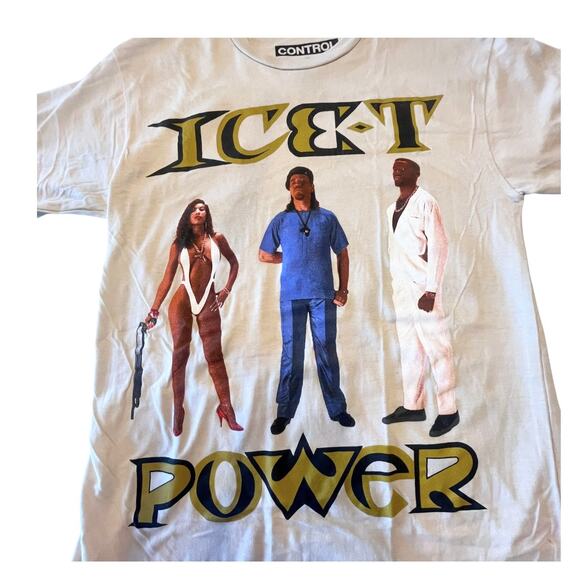 NEW ICED T POWER Graphic T SHIRT Band Album Cover SM TEE Mens Womens 100% Cotton - Picture 3 of 7
